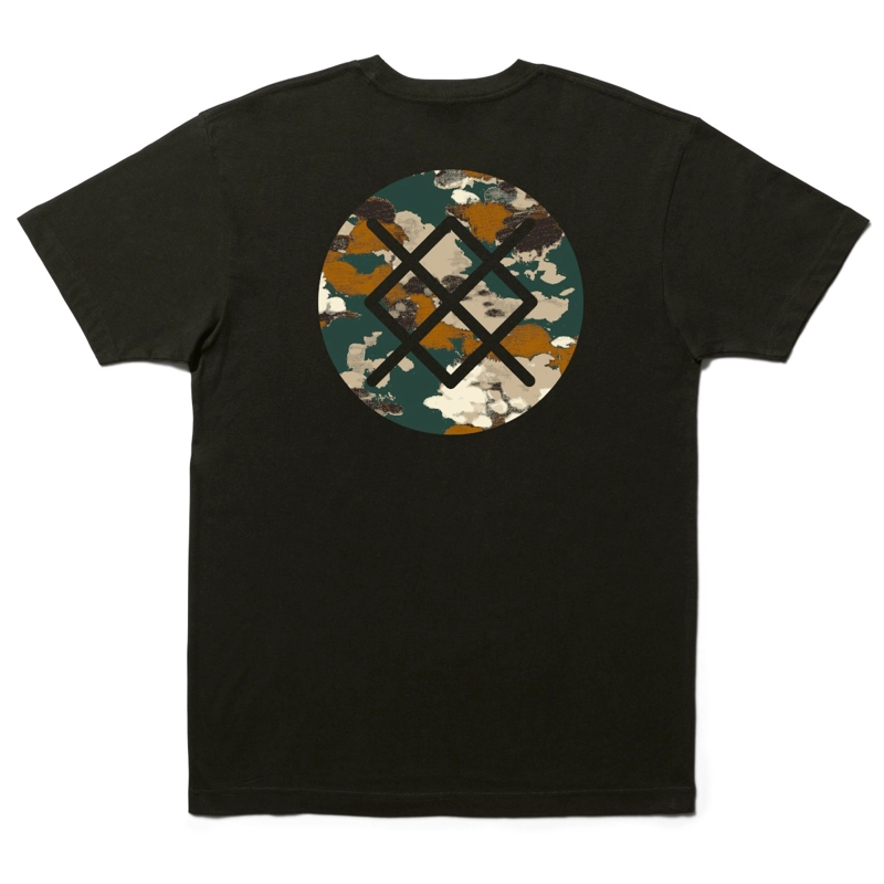 POLERA STANCE BADGE BLACK - 2
