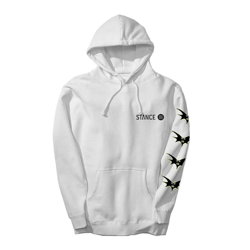 POLERON MEN NIGHTMARE BEFORE CHRISTMAS HOODIE WHITE - 1