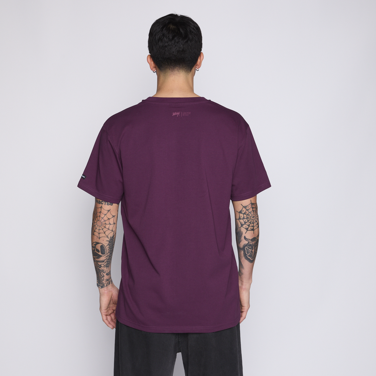 POLERA WHATUP MEN LIQUID FACE PURPLE - 2