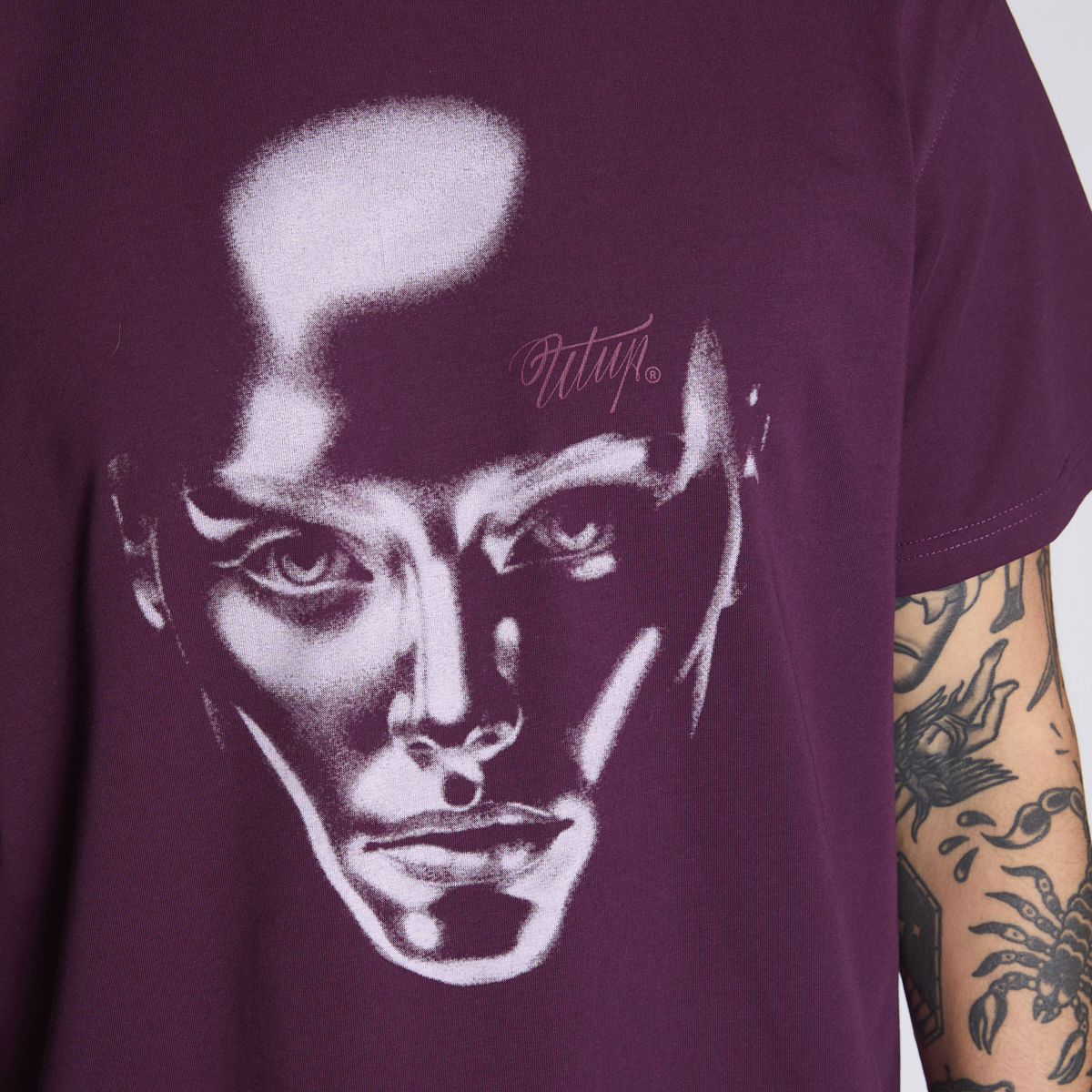 POLERA WHATUP MEN LIQUID FACE PURPLE - 4