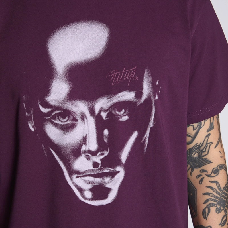 POLERA WHATUP MEN LIQUID FACE PURPLE - 4