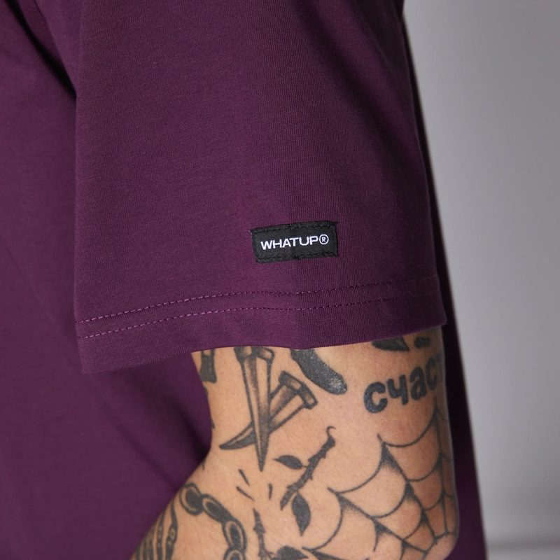 POLERA WHATUP MEN LIQUID FACE PURPLE - 5