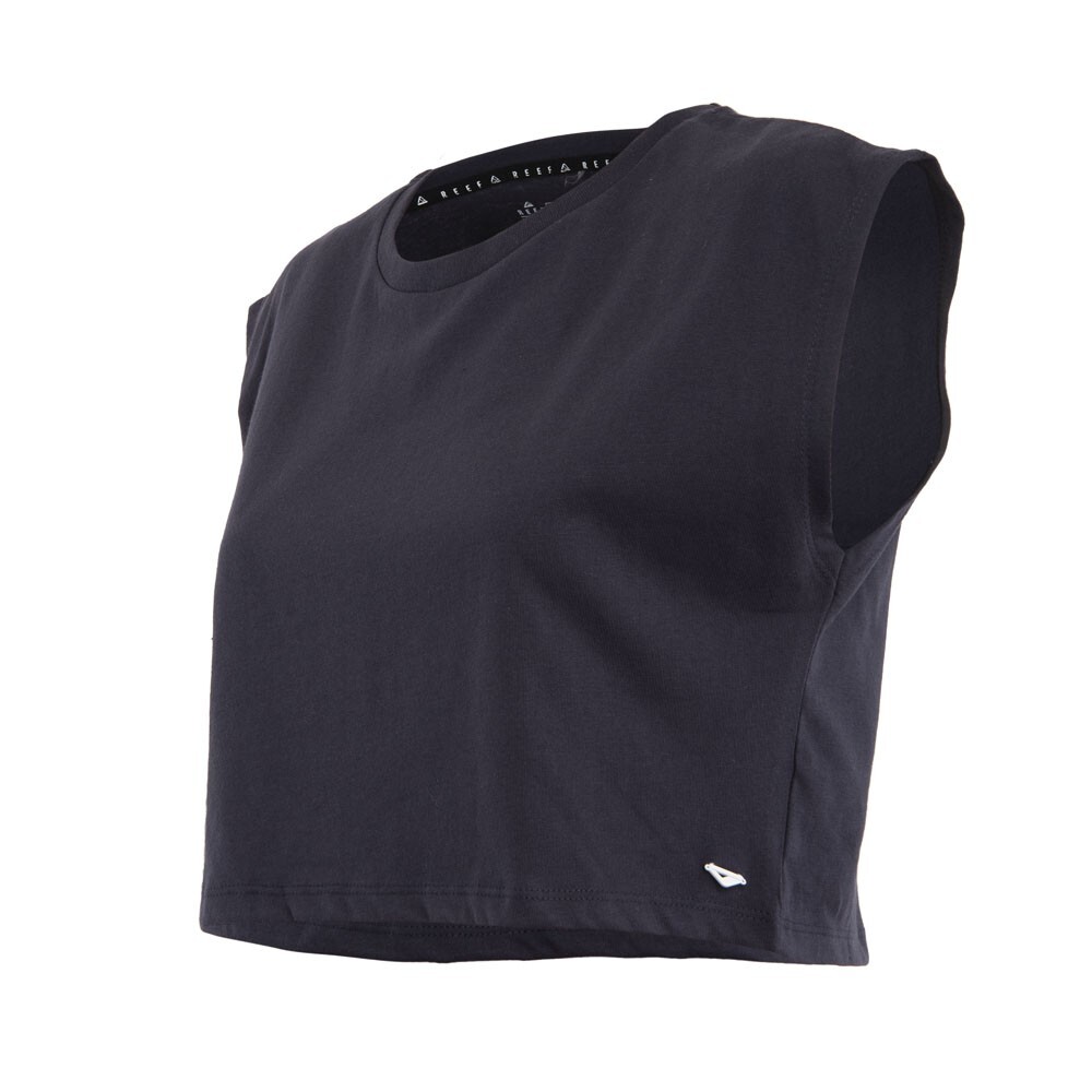 POLERA KIDS CROP TOP DARK GREY PALM CALIFORNIA - 2