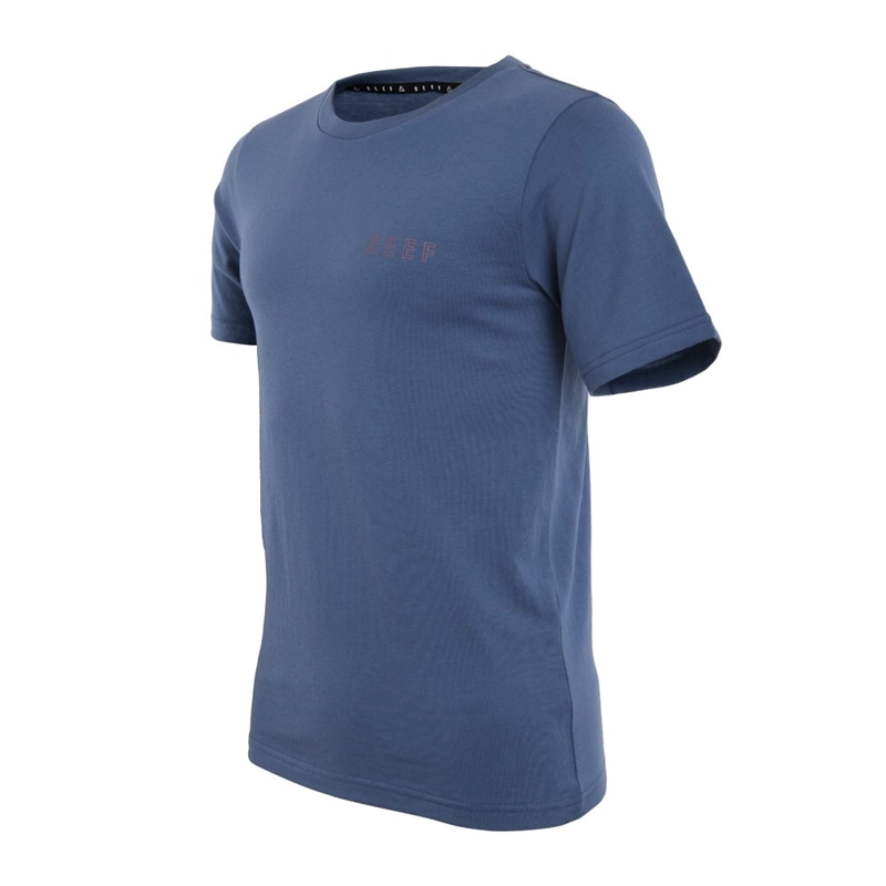 POLERA KIDS PALM BLUE BURGUNDY - 2