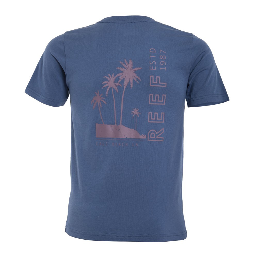 POLERA KIDS PALM BLUE BURGUNDY - 3