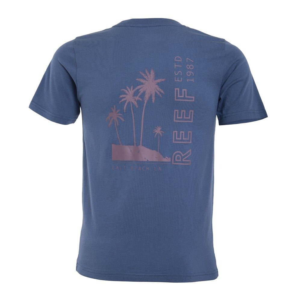 POLERA KIDS PALM BLUE BURGUNDY - 3