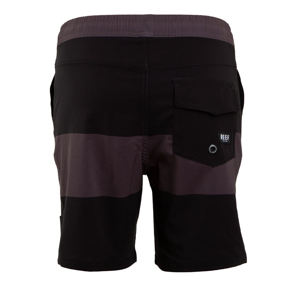 TRAJE DE BAÑO KIDS STRIPS BLACK BROWN - 3