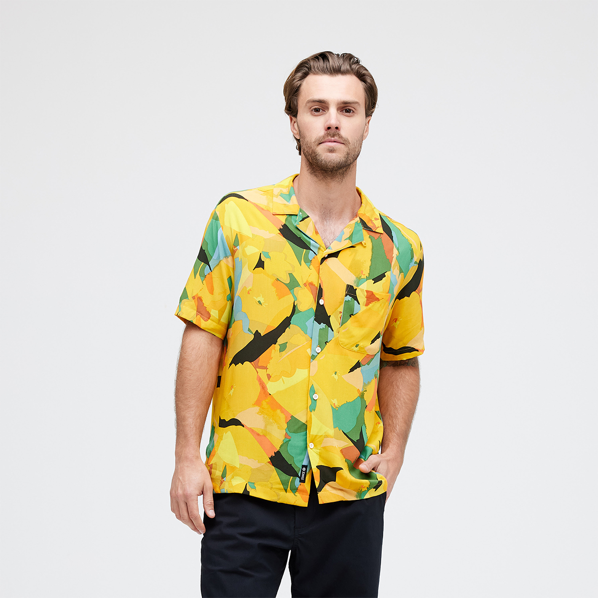 CAMISA STANCE YOTO BUTTON UP TROPICAL - 2