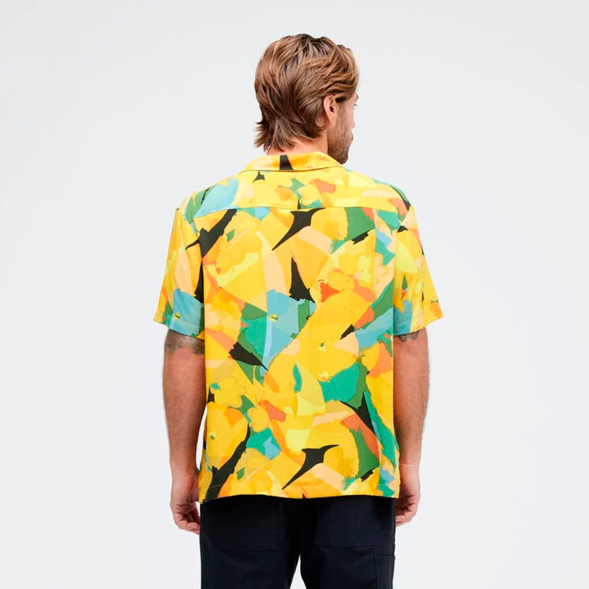 CAMISA STANCE YOTO BUTTON UP TROPICAL - 3