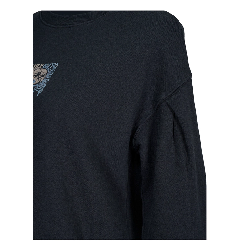 POLERON REEF WOMEN CREW BLACK - 4