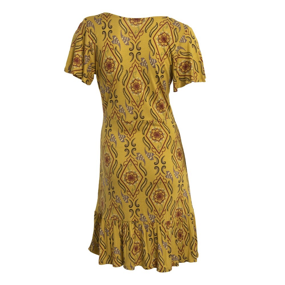VESTIDO MUSTARD ETNIC - 3