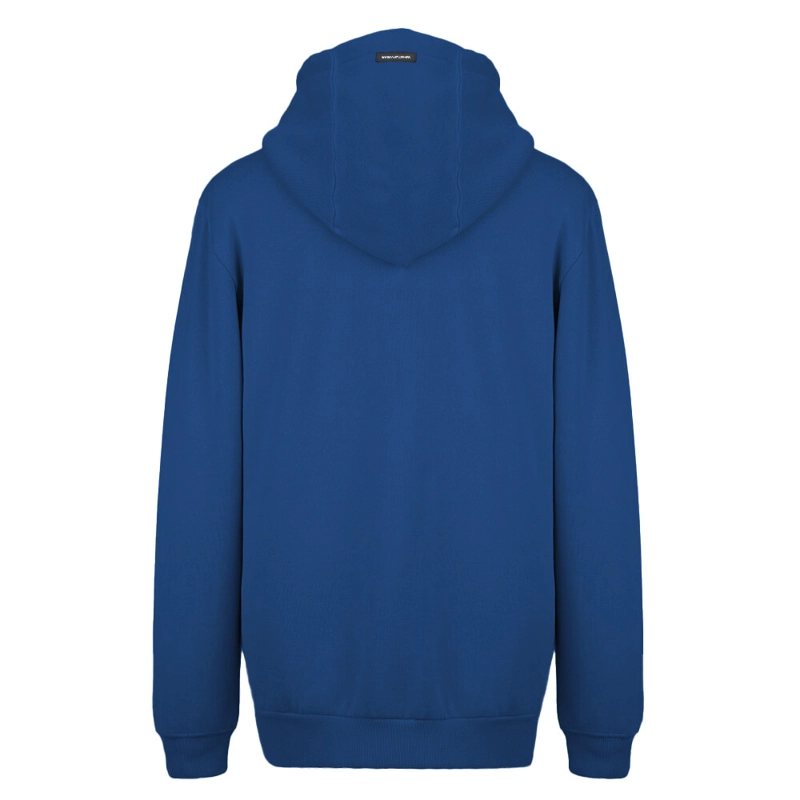 POLERON WHATUP HOMBRE HOODIE LOGO BLUE - 2
