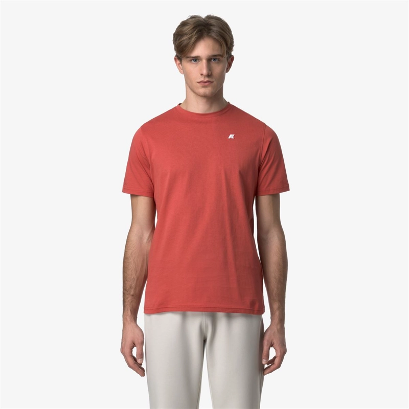 POLERA K-WAY MEN ODOM RED JASPER - 2