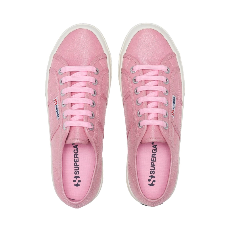 ZAPATILLA 2740 PLATFORM LAME PINK NOSE F AVORIO - 4