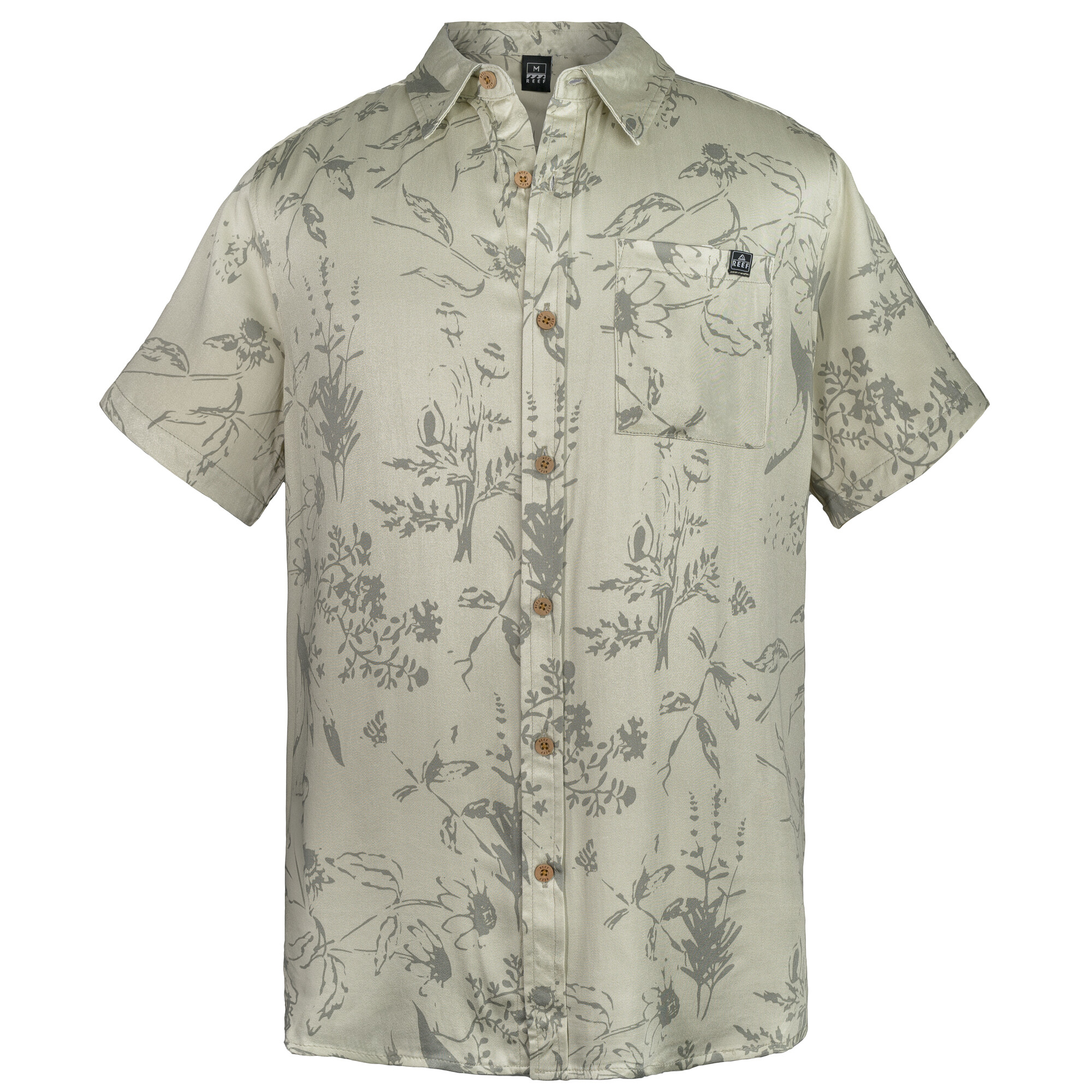 CAMISAS M/C REEF HOMBRE VERDE CLARO - 1