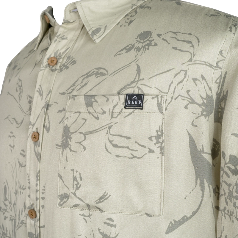 CAMISAS M/C REEF HOMBRE VERDE CLARO - 3