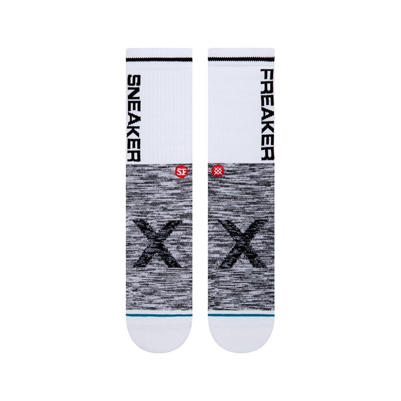 STANCE SOCK FREAKER MEN WHITE - 2