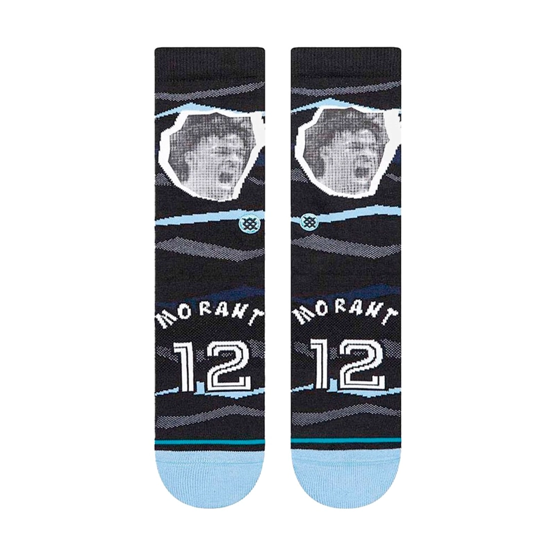 STANCE SOCK MEN NBA FAXED MORANT BLACK - 2