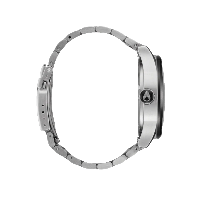 RELOJ NIXON SENTRY FISHEYE SILVER BLUE - 3