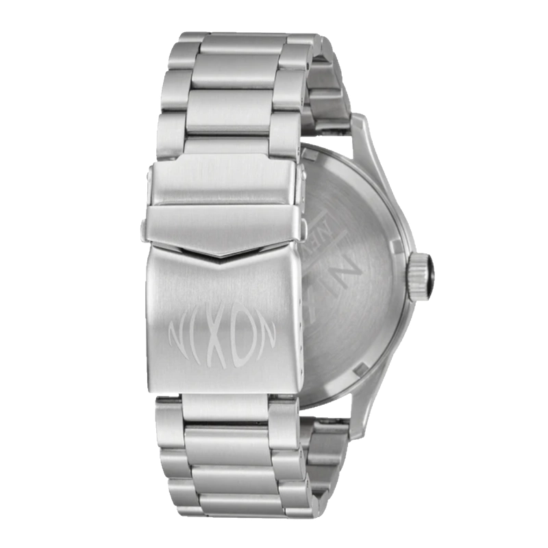 RELOJ NIXON SENTRY FISHEYE SILVER BLUE - 4