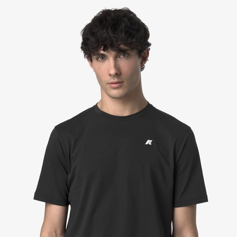 POLERA K-WAY MEN ODOM BLACK PURE - 5