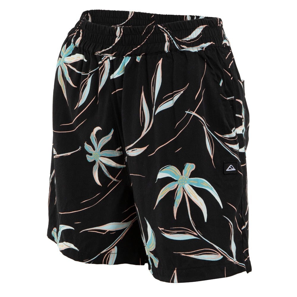 SHORT KIDS REGULAR FIT LEAVES BLACK - 2