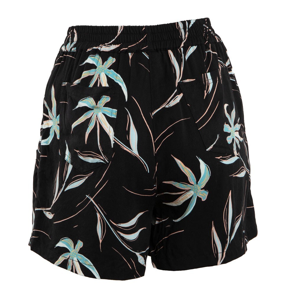 SHORT KIDS REGULAR FIT LEAVES BLACK - 3