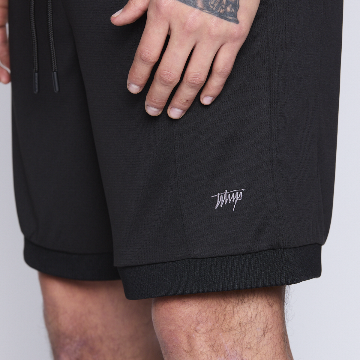 SHORT SPORT WHATUP MEN ALL BLACK - 5