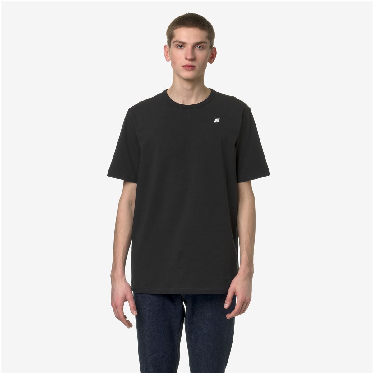 POLERA K-WAY MEN ADAME STRETCH BLACK PURE - 2