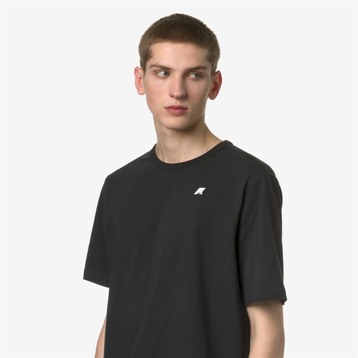 POLERA K-WAY MEN ADAME STRETCH BLACK PURE - 5