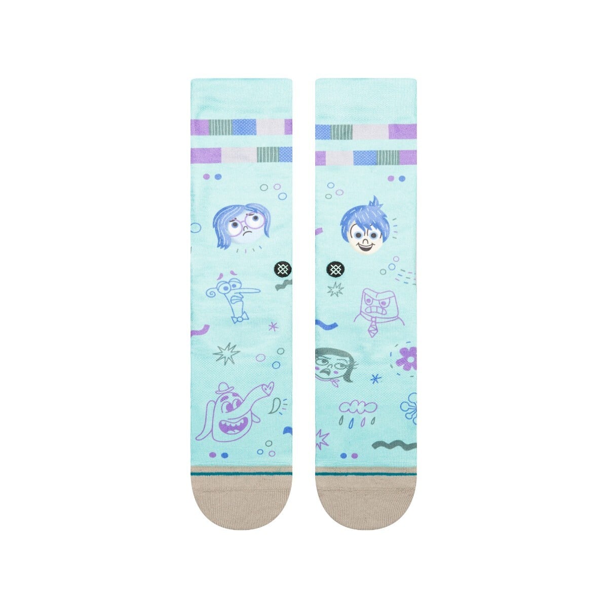 STANCE SOCK MEN INSIDE OUT BY BUBNIS GREEN - 2
