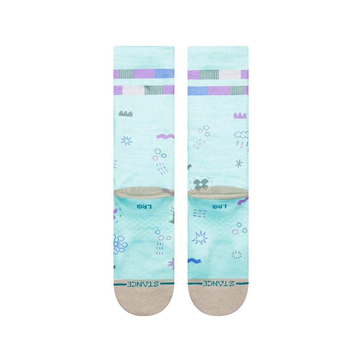STANCE SOCK MEN INSIDE OUT BY BUBNIS GREEN - 3