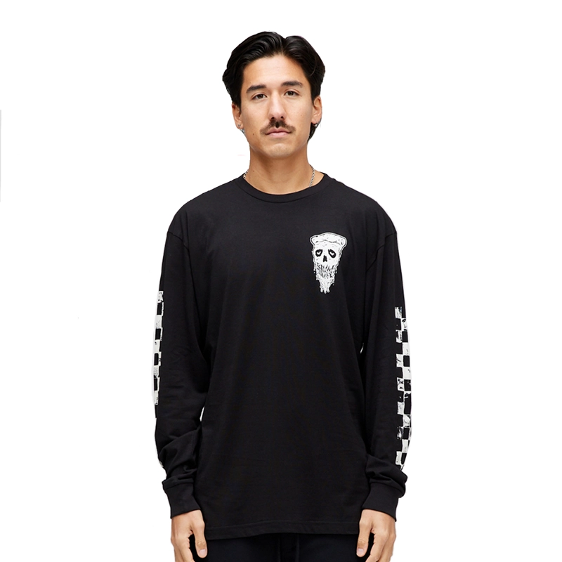 POLERA STANCE MANGA LARGA HOT AND FRESH BLACK - 2
