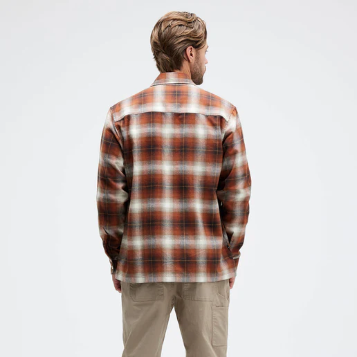 CAMISA STANCE LOWELL BUTTON UP BROWN - 3