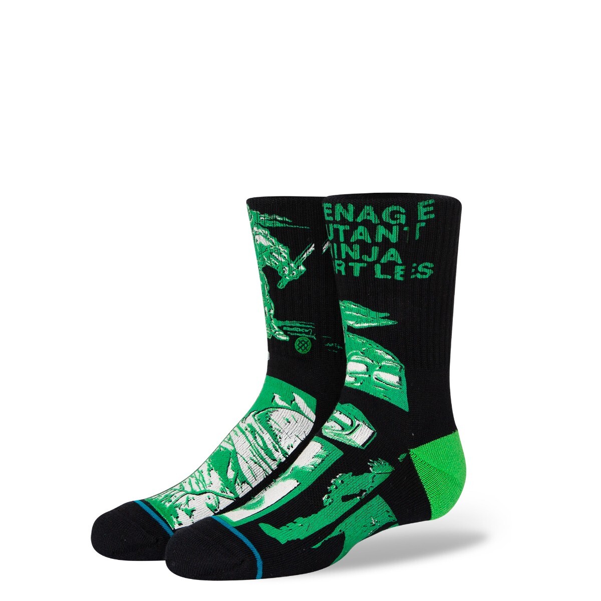 STANCE SOCK KIDS TEENAGE MUTANT NINJA TURTLES BLACK - 1