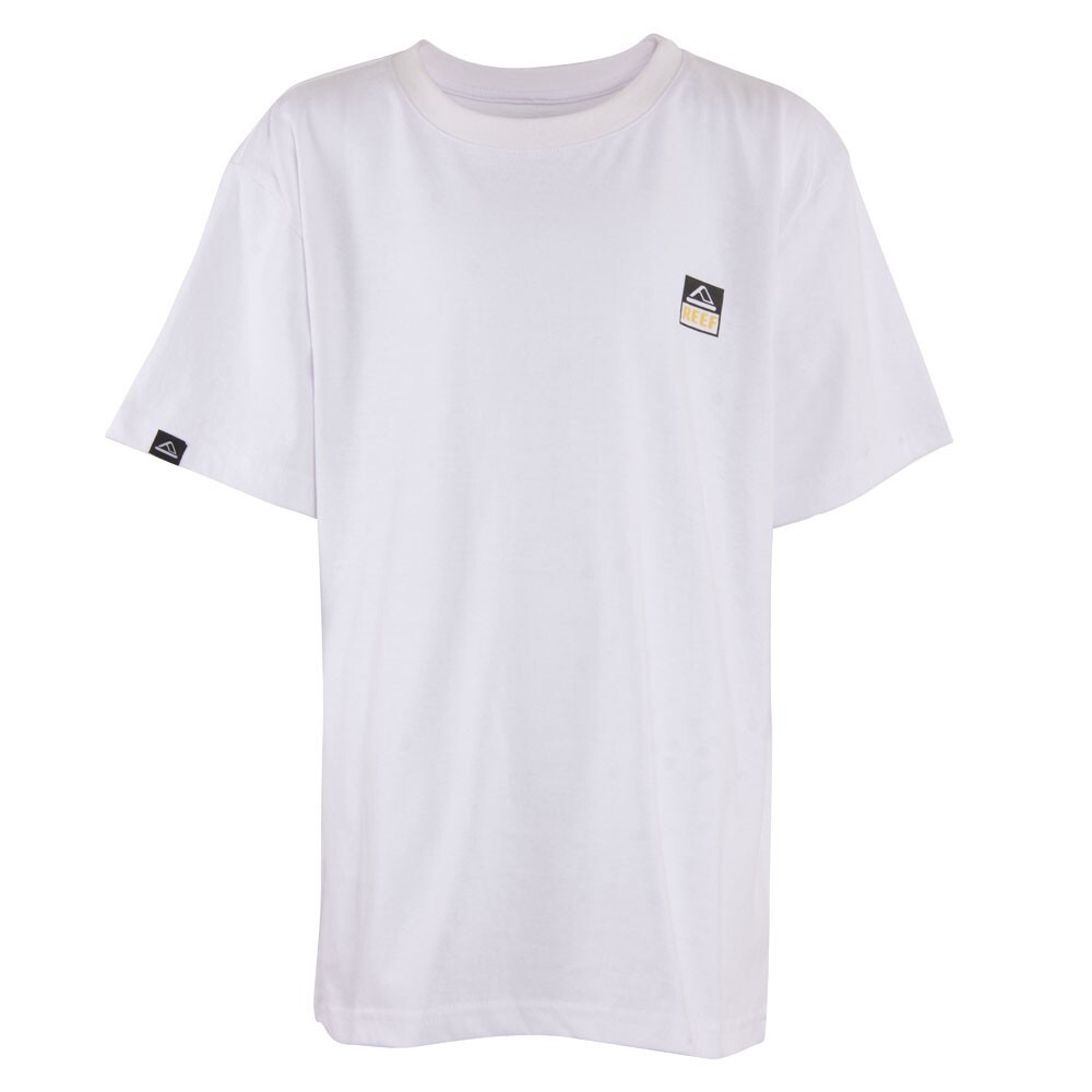 POLERA KIDS WHITE LOGO BLACK BACK - 1