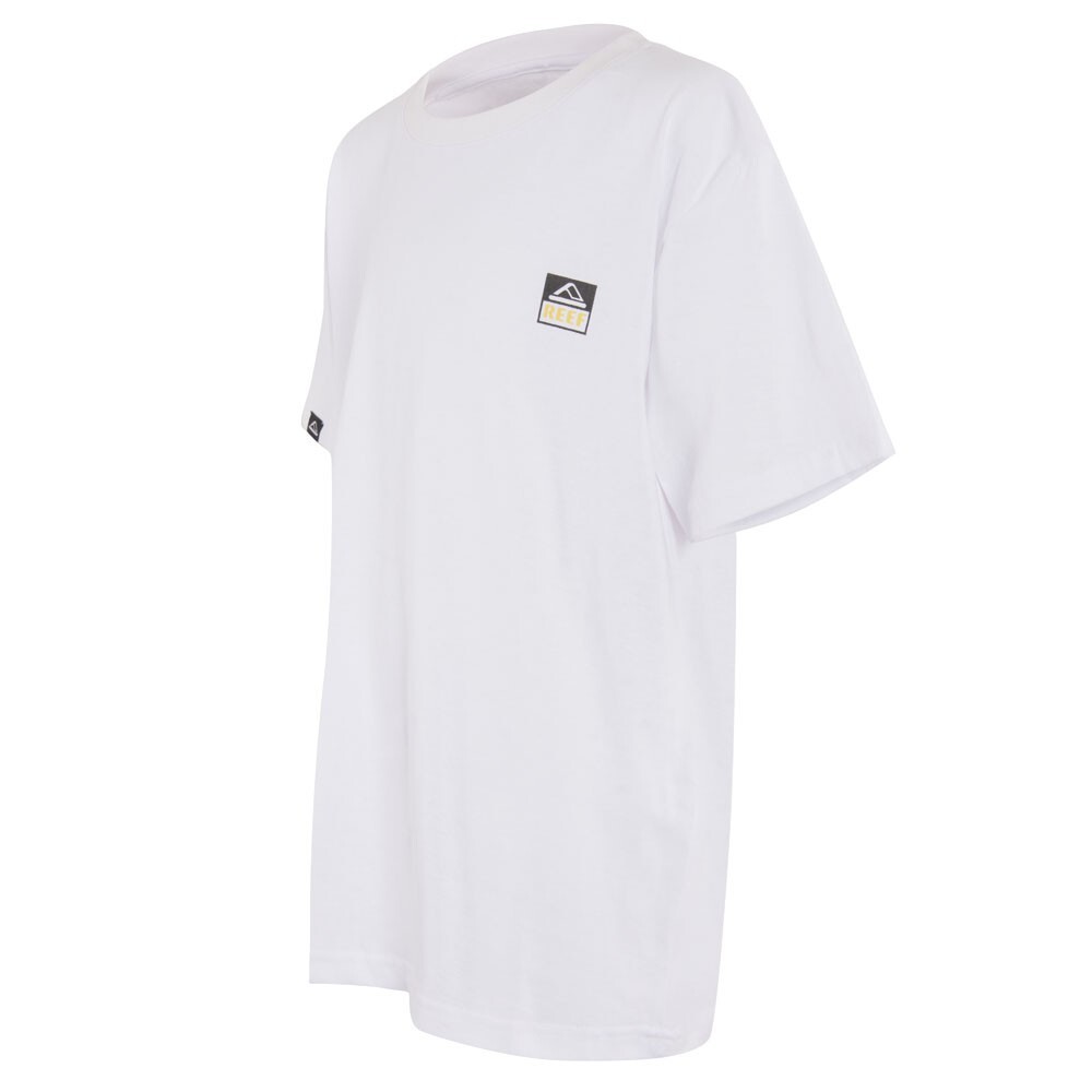 POLERA KIDS WHITE LOGO BLACK BACK - 2