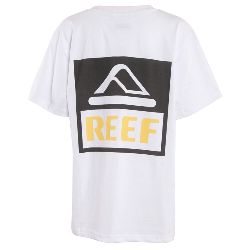 POLERA KIDS WHITE LOGO BLACK BACK - 3
