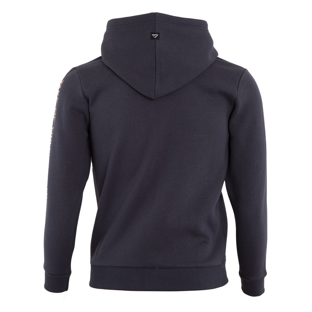 POLERON FULL ZIPPER KIDS DARK GREY ESTAMPADO - 3