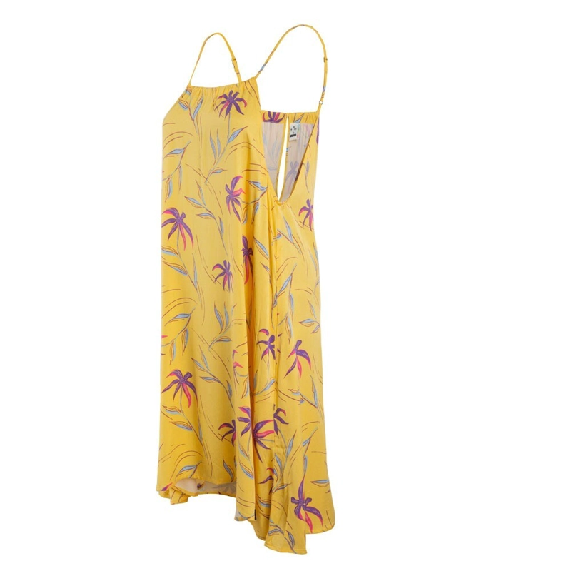 VESTIDO KIDS LEAVES YELLOW - 2
