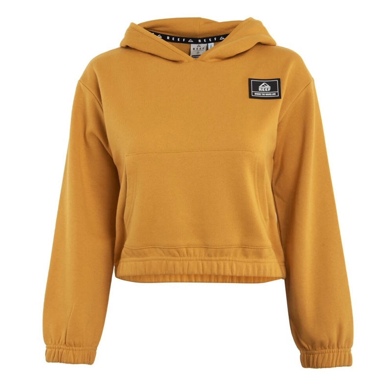 POLERON KIDS CROP TOP MUSTARD - 1