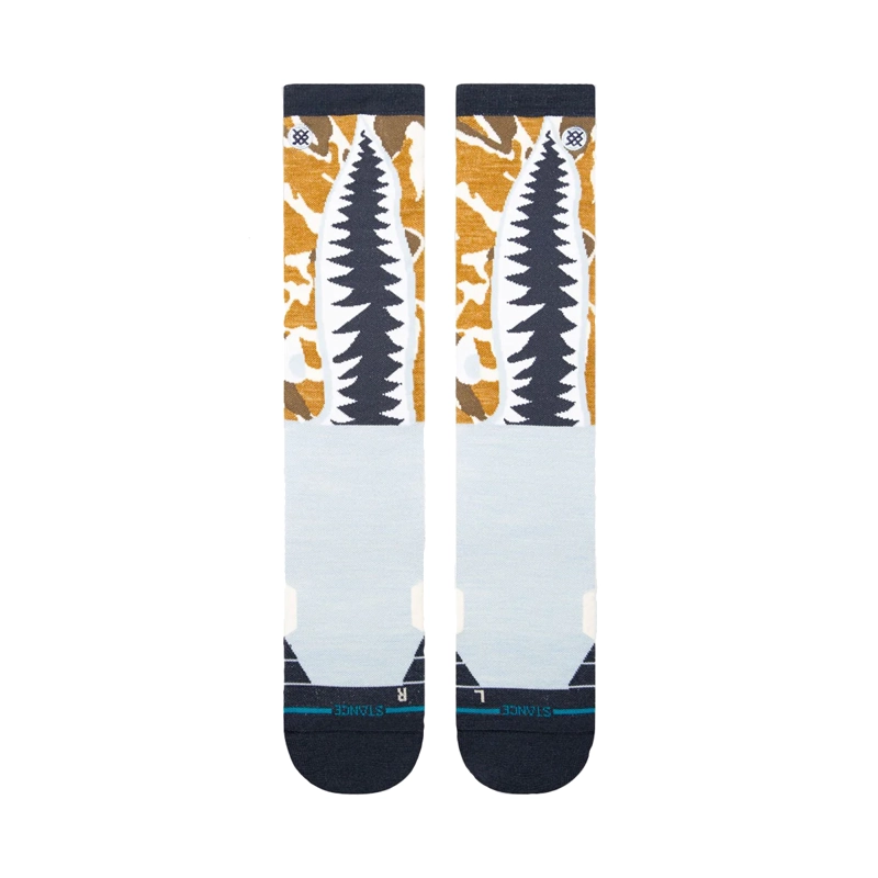 STANCE SOCK MEN SNOWBOARD WARDBIRD ULTRA WOOL ICEBLUE - 2