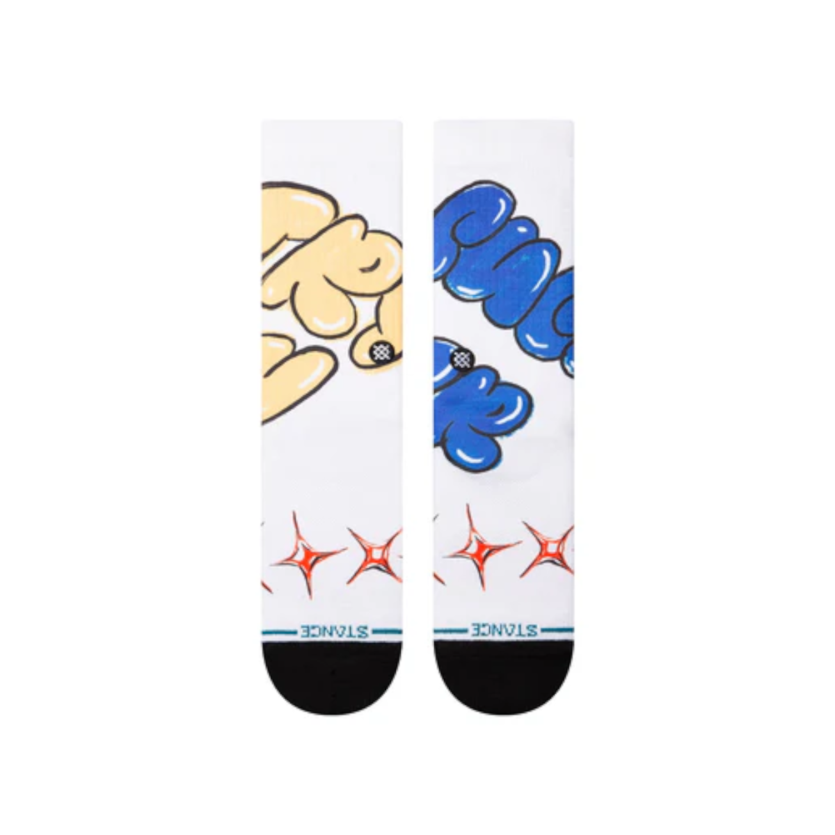 STANCE SOCK MEN TRYIN SUCKER CREW WHITE - 2