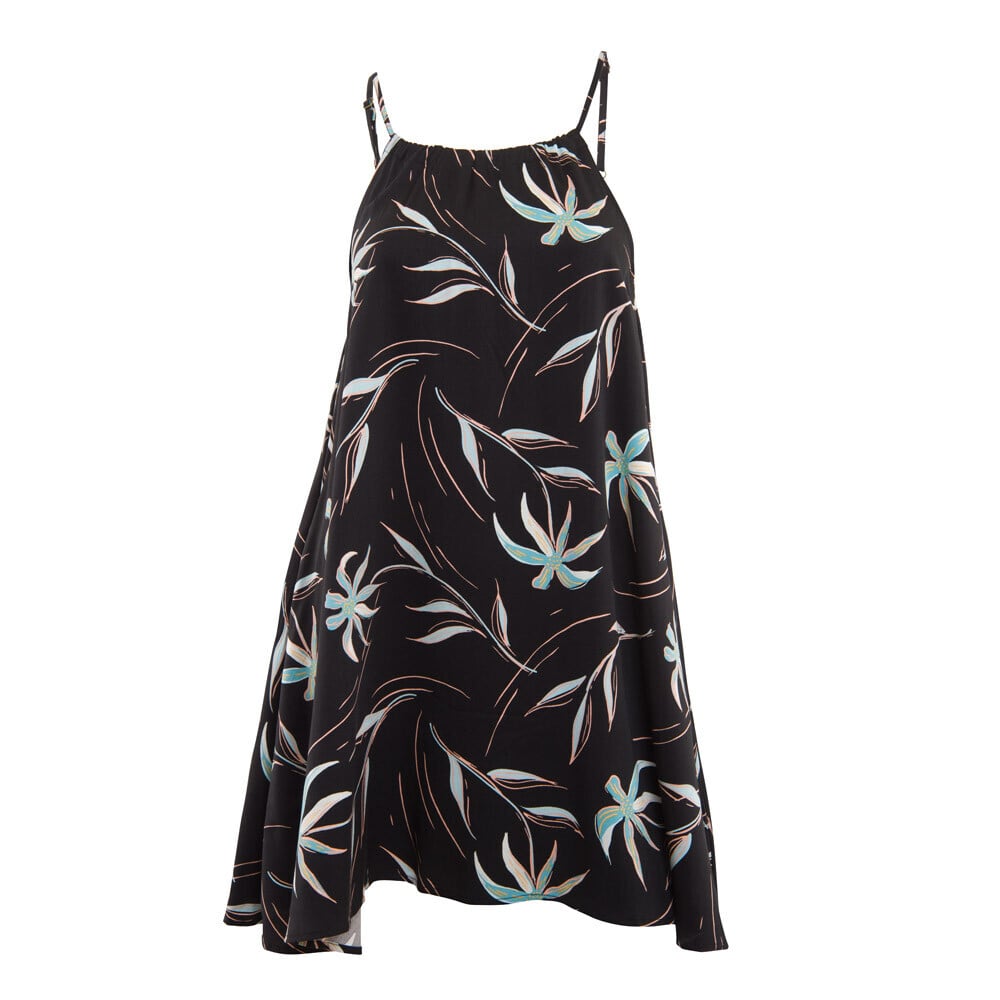 VESTIDO KIDS STRAPS BLACK MULTI - 1