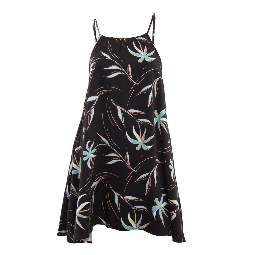 VESTIDO KIDS STRAPS BLACK MULTI - 1