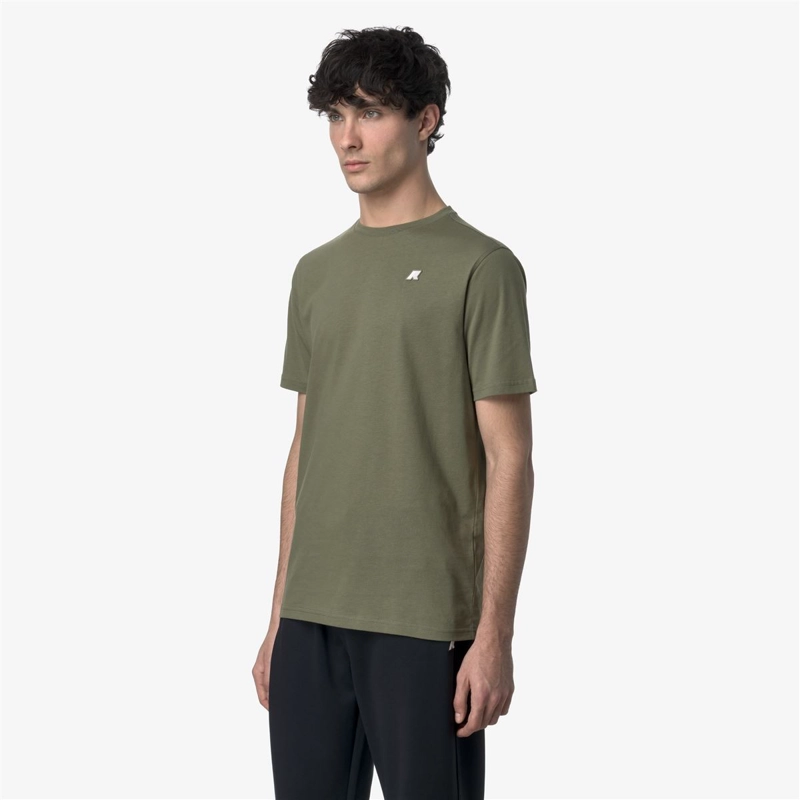 POLERA K-WAY MEN ODOM GREEN LICHEN - 3