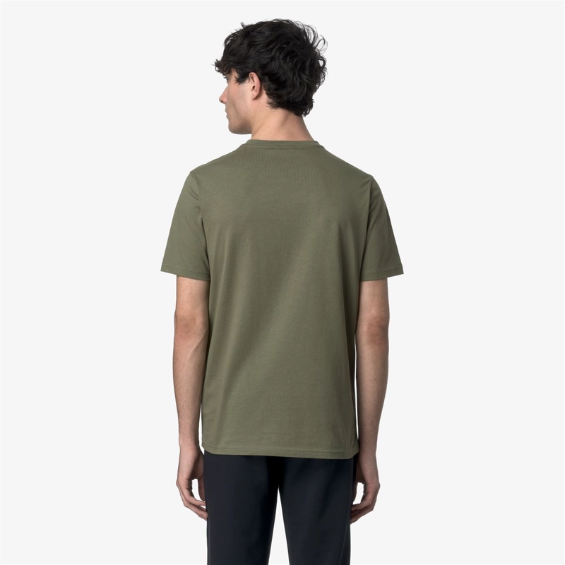 POLERA K-WAY MEN ODOM GREEN LICHEN - 4