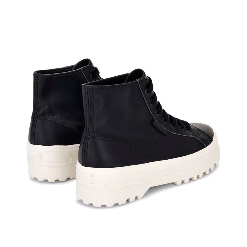 ZAPATILLA 2341 ALPINA NAPPA BLACK F AVORIO - 2