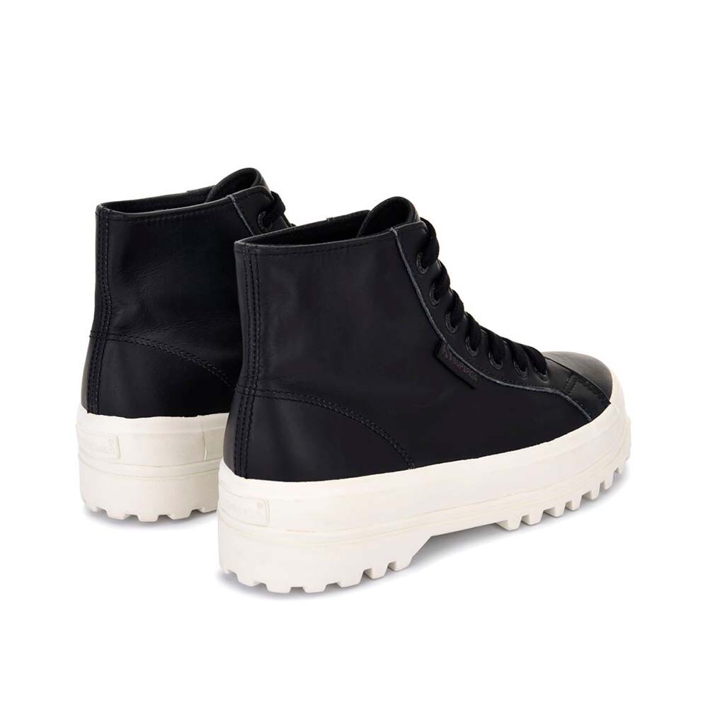 ZAPATILLA 2341 ALPINA NAPPA BLACK F AVORIO - 2
