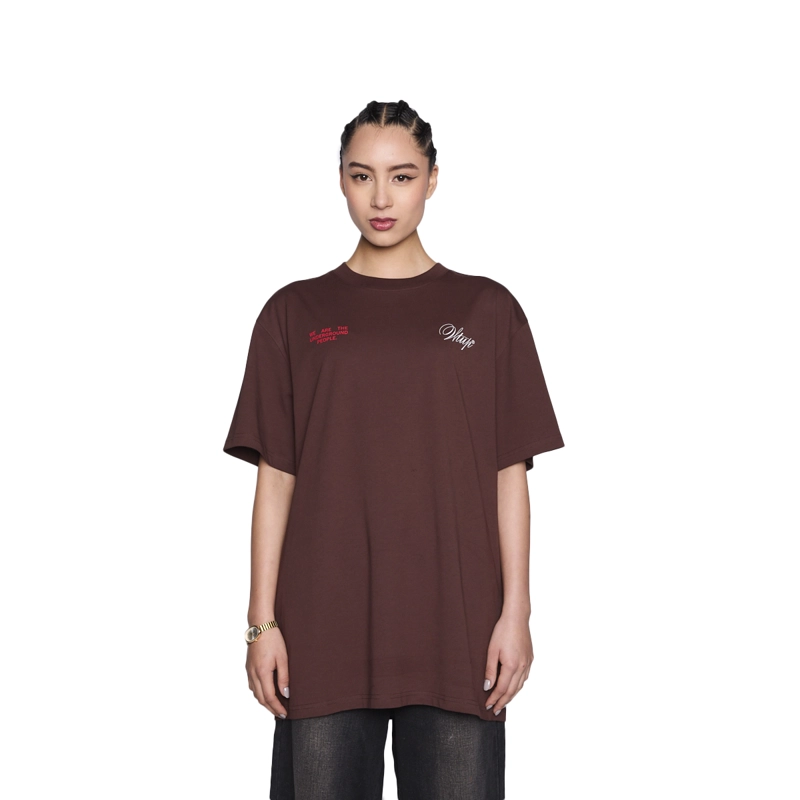POLERA WHATUP SORRY MOM BROWN - 1